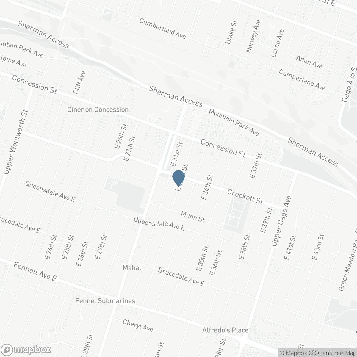 66 EAST 32ND Street, Hamilton, Ontario L8V 3R9
